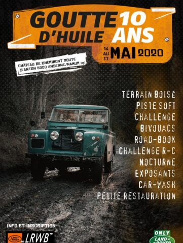 Rassemblement Land Rover - 10e Goutte d’huile