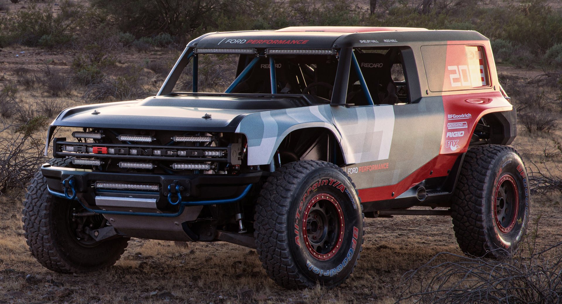 Ford Bronco R prototype Baja 1000