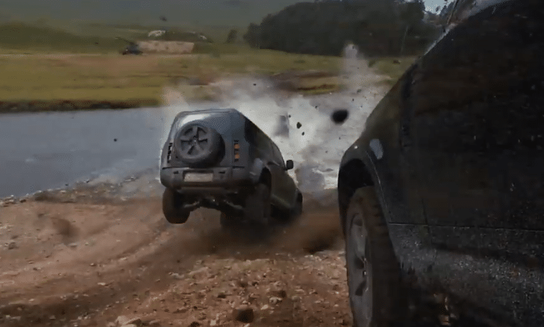 Nouveau Defender James bond