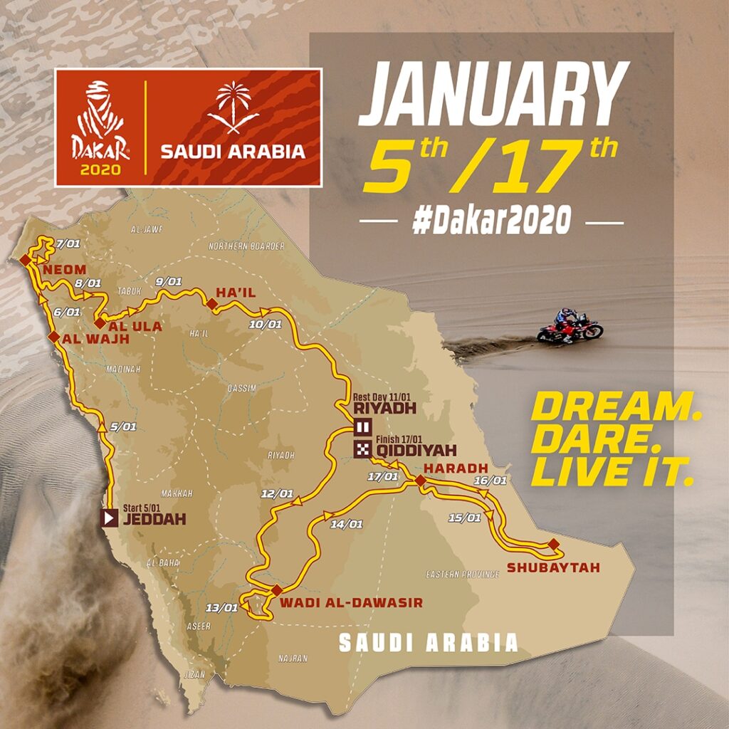 Dakar rallye 2020