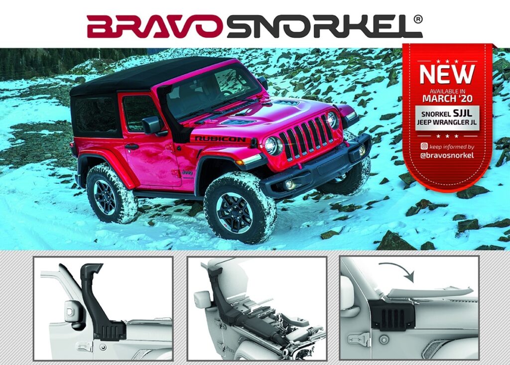 Schnorkel Jeep Wrangler JL