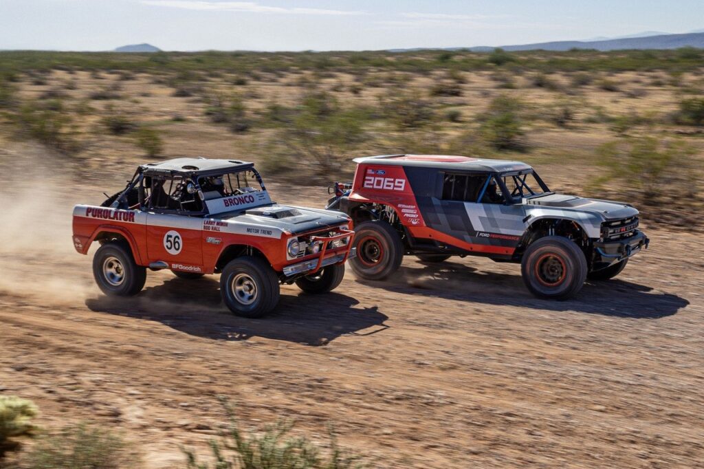 Ford Bronco R prototype Baja 1000