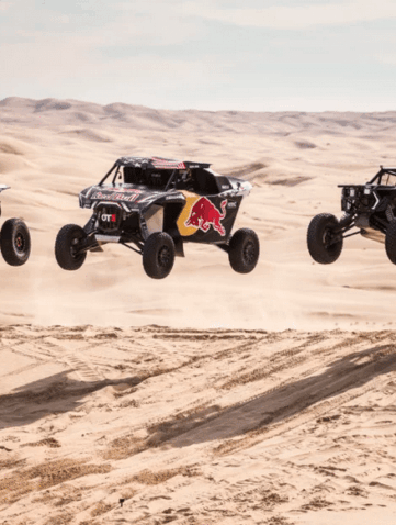 Red Bull Junior program SSV dakar Rallye