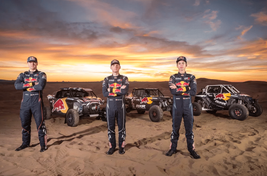 Red Bull Junior SxS Le team US sur le Dakar 2020