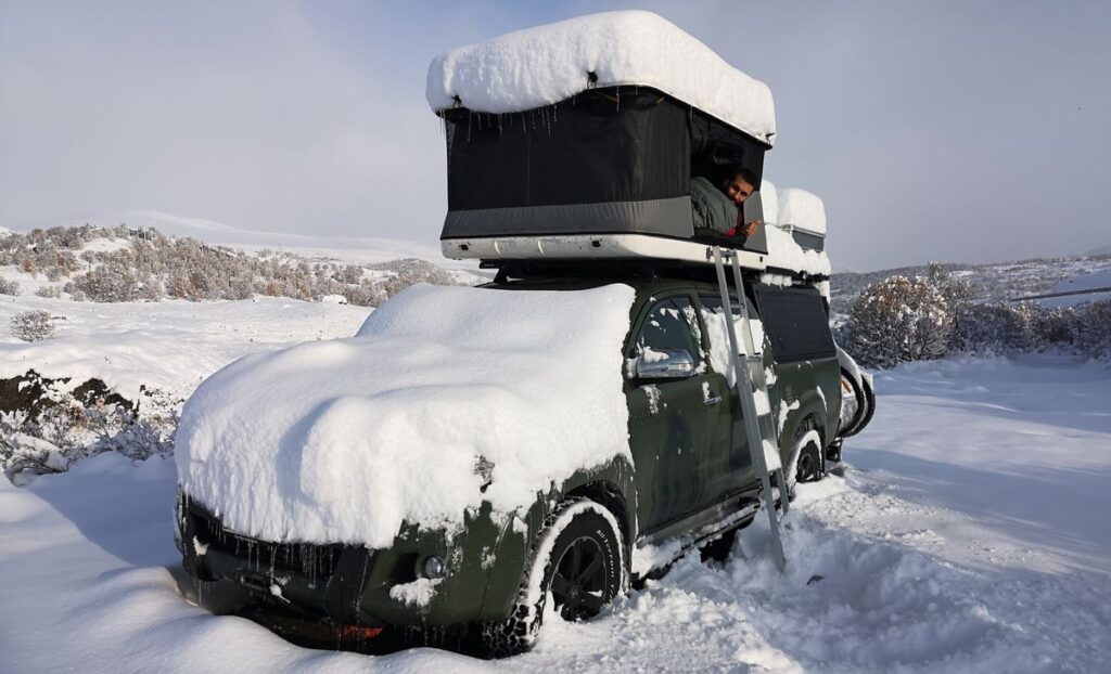  tentes de toit Jaes Baroud 25 ans