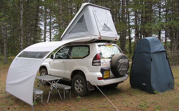  tentes de toit Jaes Baroud 25 ans
