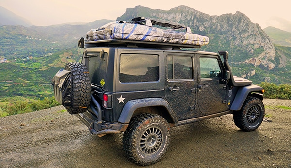  tentes de toit Jaes Baroud 25 ans