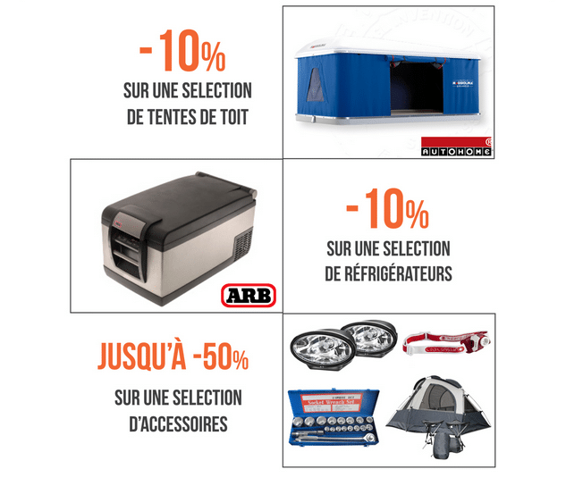 Equip'Raid soldes équipements 4x4
