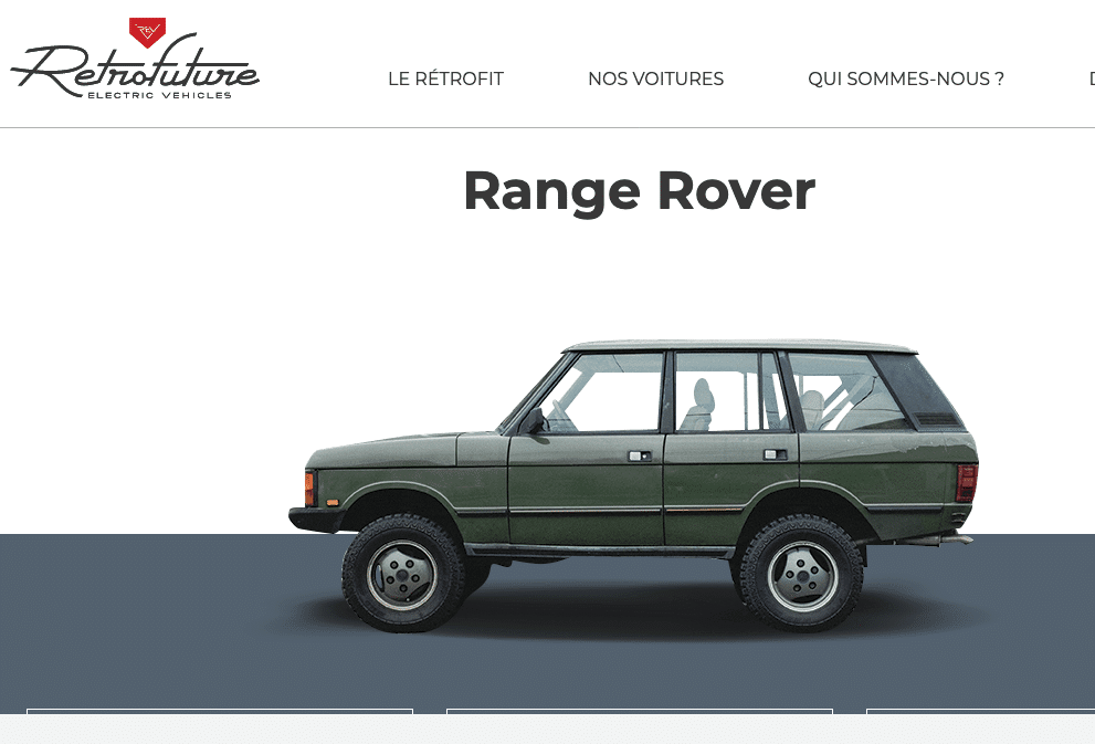 Retrofit passer son range Rover à l'électrique