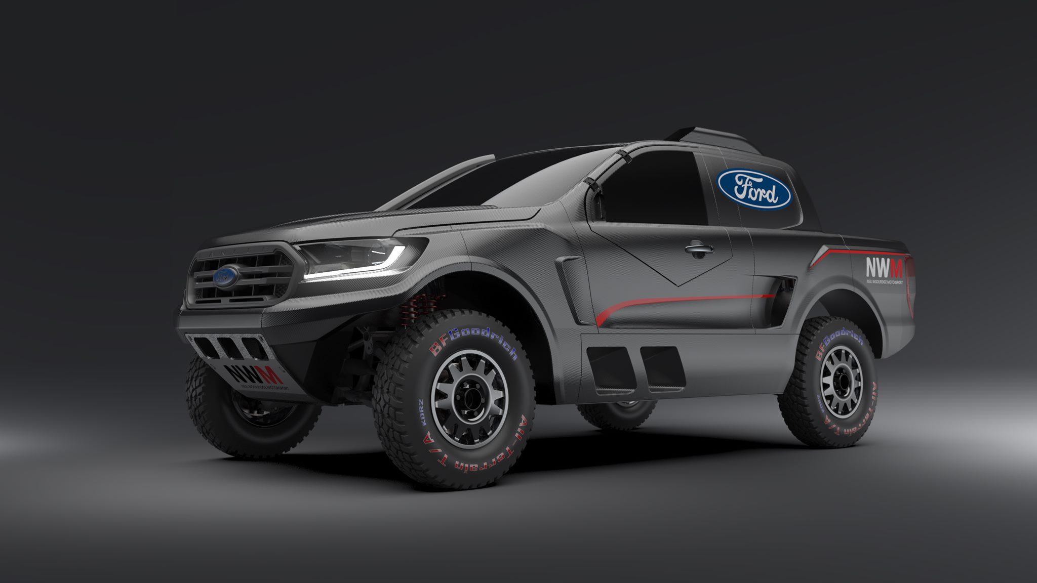 Ford Nouveau Ranger Sud-Africain rallye raid