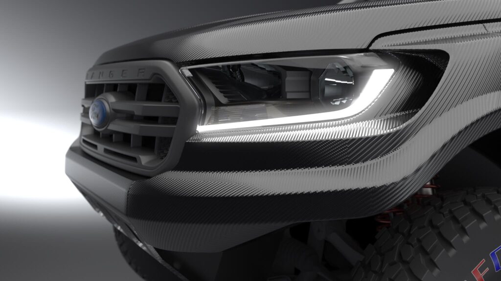 Ford Nouveau Ranger Sud-Africain rallye raid