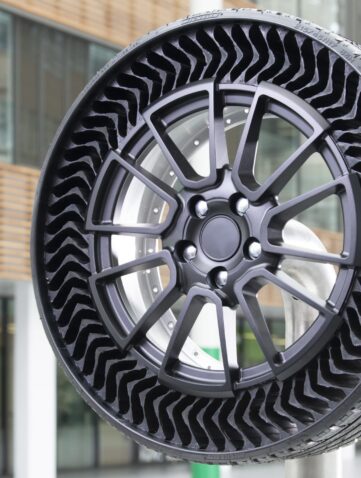 Michelin Uptis le pneu increvable