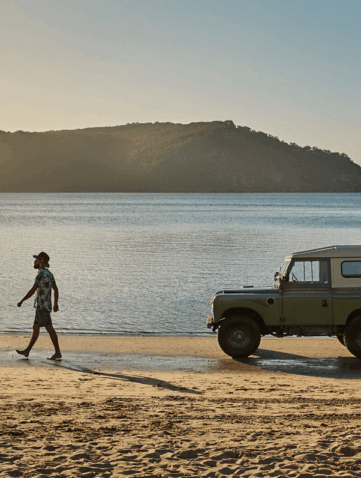 Jaunt motors Land Rover S IIa électrique