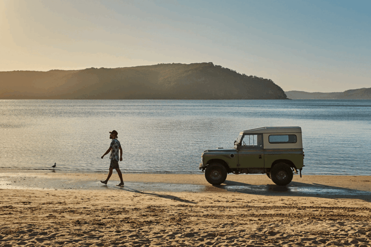 Jaunt motors Land Rover S IIa électrique