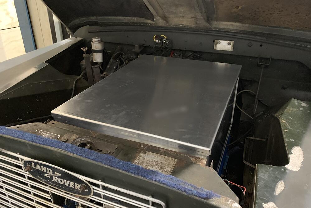 Jaunt motors Land Rover S IIa électrique