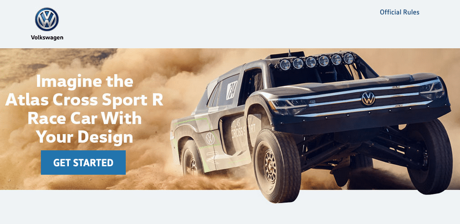 Volkwagen Concours designe proto buggy Baja USA