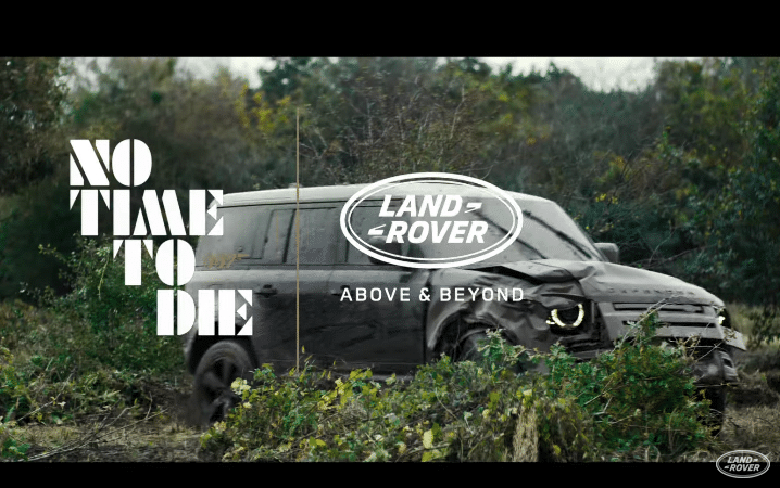 Land Rover Defender James Bond no time to die