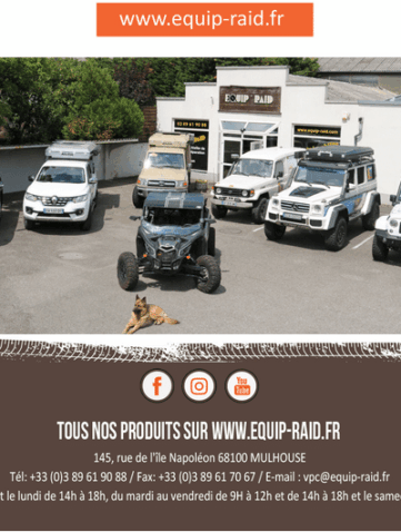 Equip’Raid Front runner est ouvert pour vos envies d'évasion