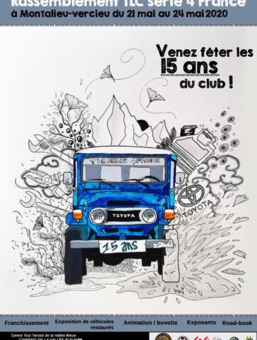 Rassemblement Toyota TLC Serie 4 de France 2020