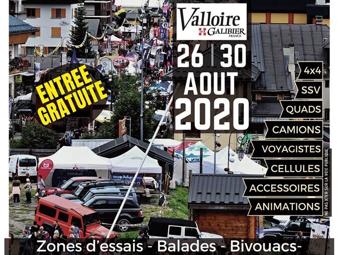 Valloire 2020 La foire du Tout terrain