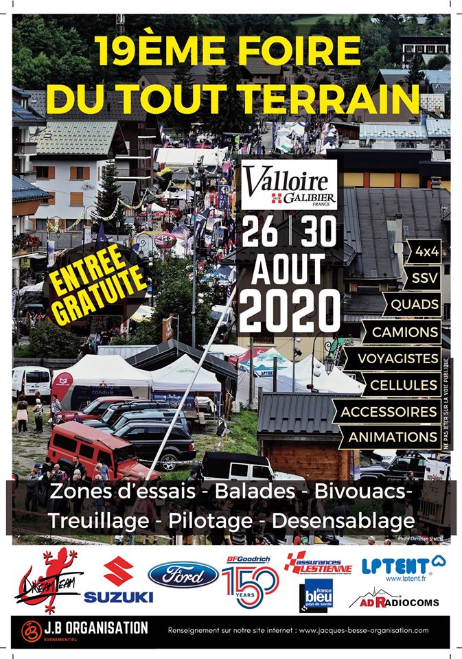 Valloire 2020 La foire du Tout terrain
