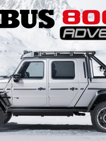 Brabus Mercedes G de 800 ch pick-up 800 Adventure XLP