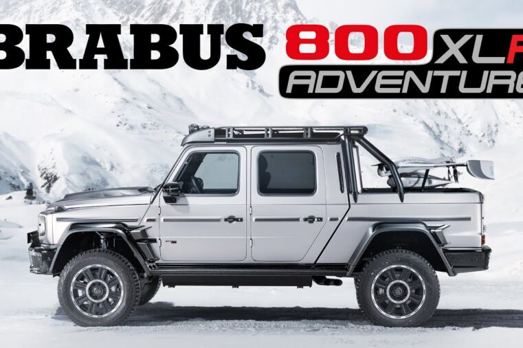 Brabus Mercedes G de 800 ch pick-up 800 Adventure XLP