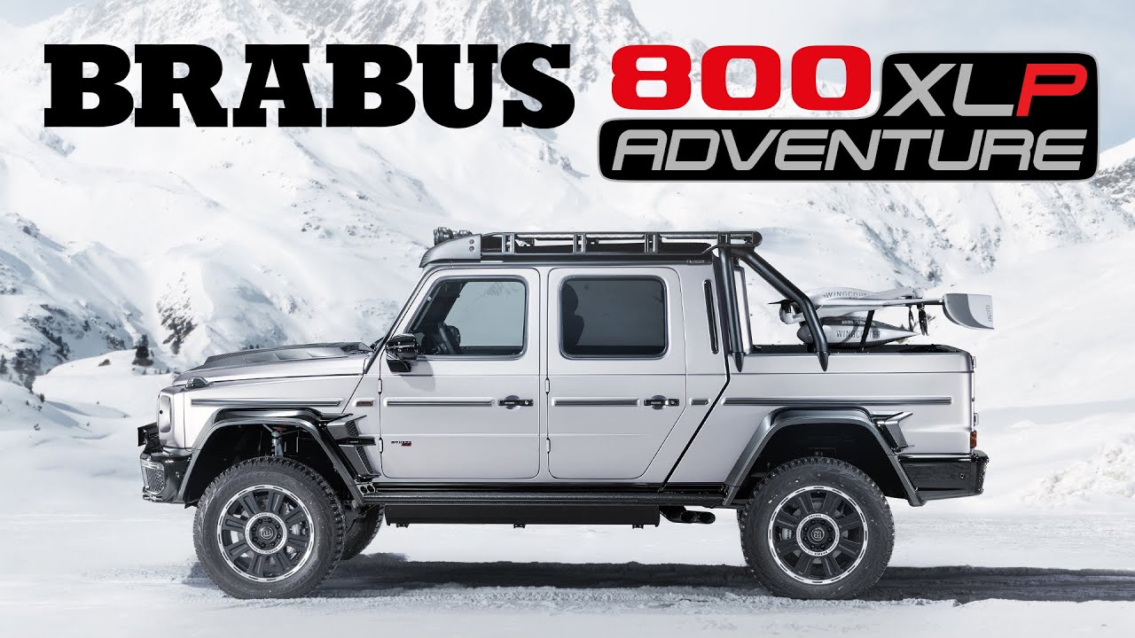 Brabus Mercedes G de 800 ch pick-up 800 Adventure XLP