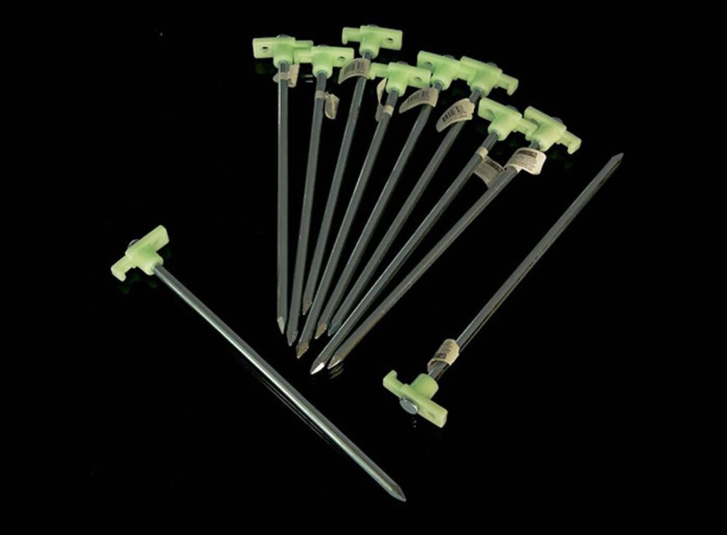 piquet de tente phosphorescents