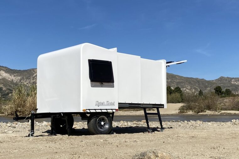 caravane dépliable sans roues Hitch Hôtel