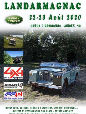 Landarmagnac Rassemblement Land Rover 2020