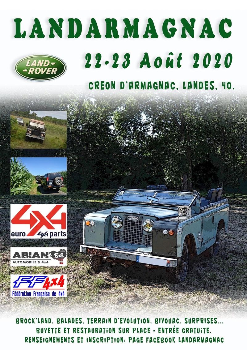Landarmagnac Rassemblement Land Rover 2020