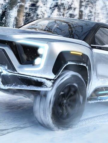 Pick up Badger hydrogène 1000 km d'autonomie