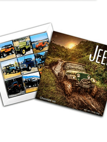 Jeep en chocolat pour Pâques