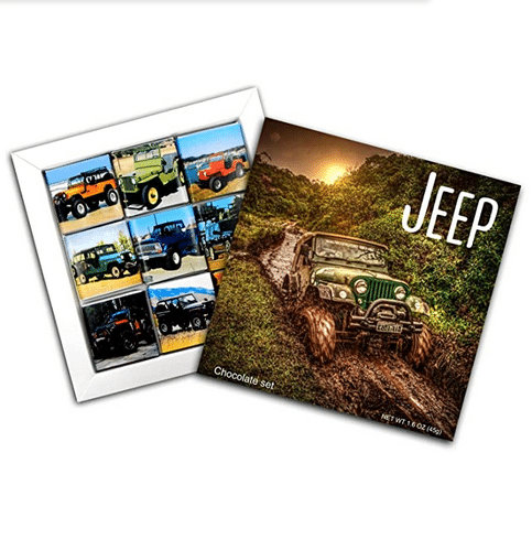 Jeep en chocolat pour Pâques
