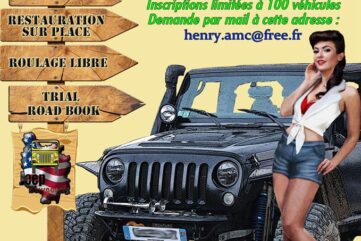 Burgundy Jeep Trophy 2020 Rassemblement Jeep reporté en septembre