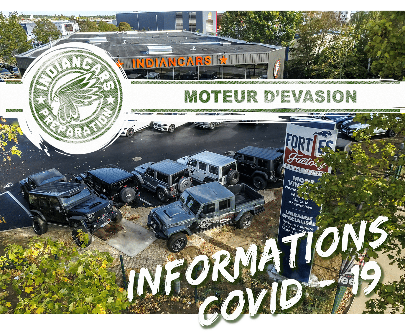 indiancars ouverture COvid 19