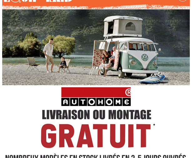 Equip'raid tentes de toit authome