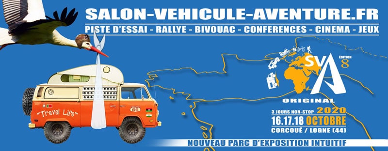 Salon véhicule d'aventure 2020 en octobre