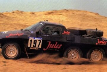 Le proto 6x4 Jules du Dakar 84 à vendre