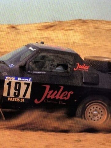 Le proto 6x4 Jules du Dakar 84 à vendre