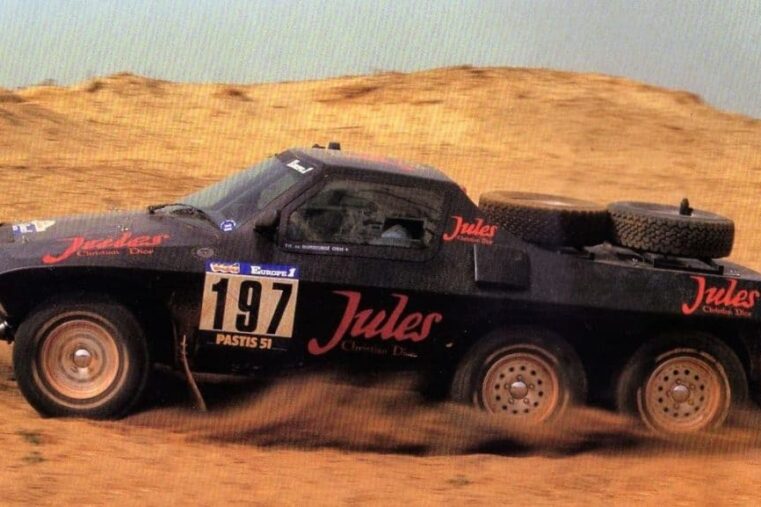 Le proto 6x4 Jules du Dakar 84 à vendre
