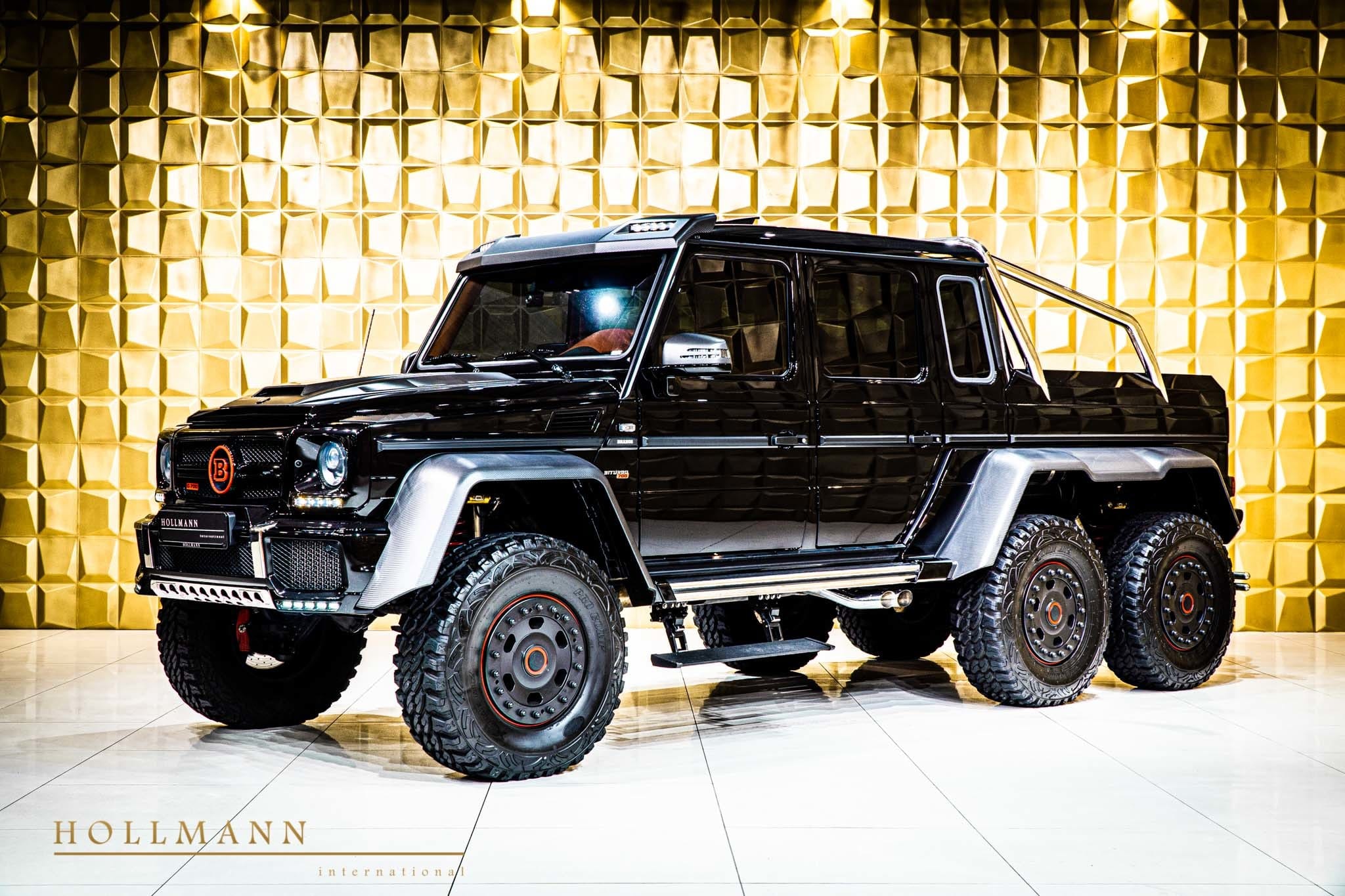 Mercedes G 63 AMG 6 × 6 entièrement préparé par Brabus