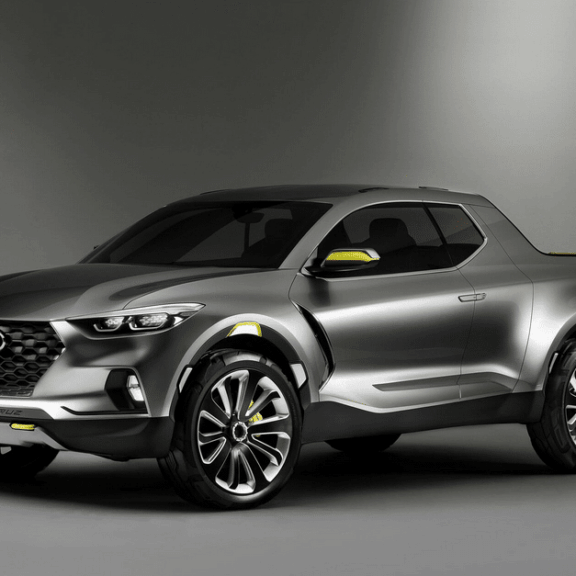Le Concept Car du Pick up Hyundai Santa Cruz présenté en 2015 devrait être dévoilé fin 2021.