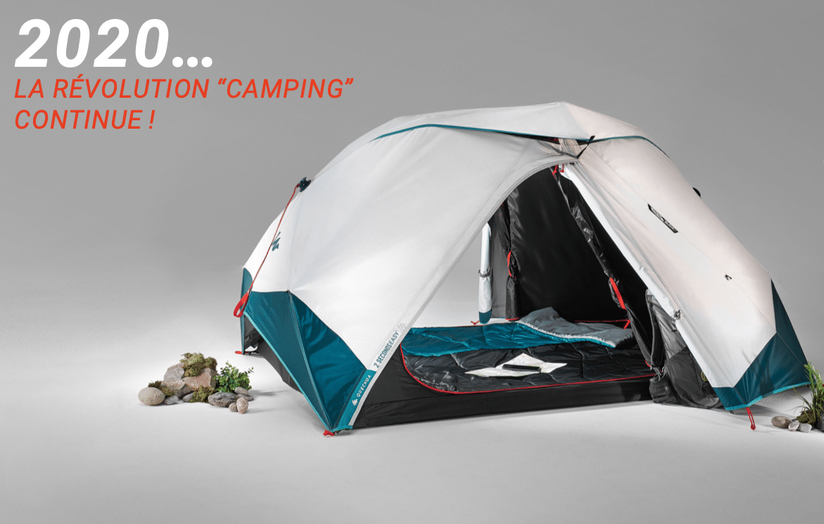 Decathlon Nouvelle tente 2 seconds...Easy
