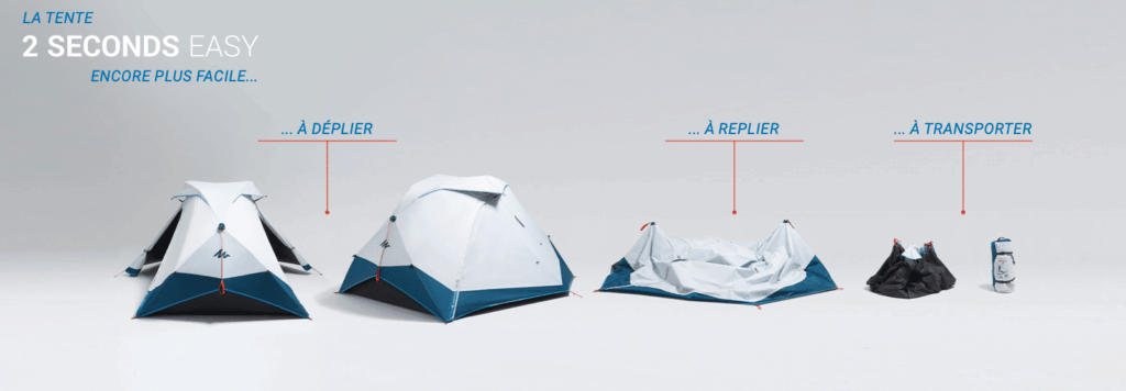Decathlon Nouvelle tente 2 seconds...Easy