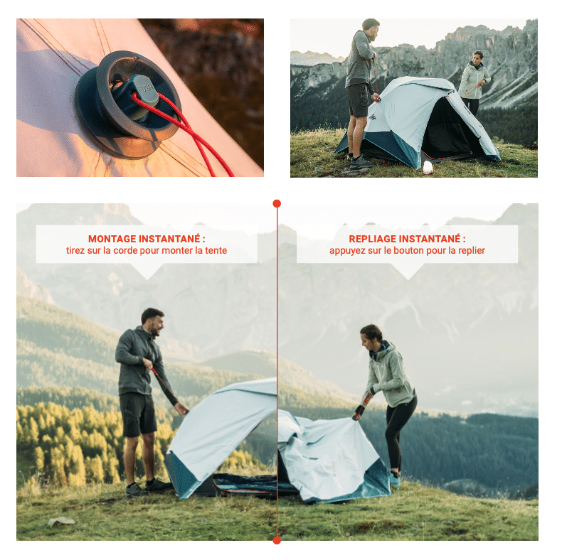 Decathlon Nouvelle tente 2 seconds...Easy