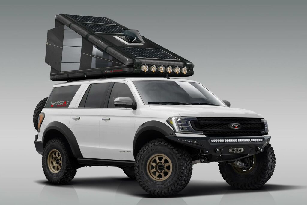 Redtail Tente de toit 4x4 en hard