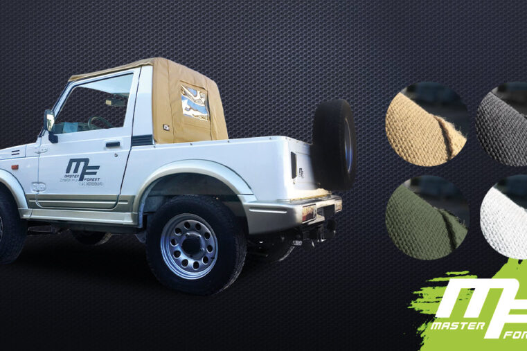 Masterforest La bâche pickup style pour Samurai