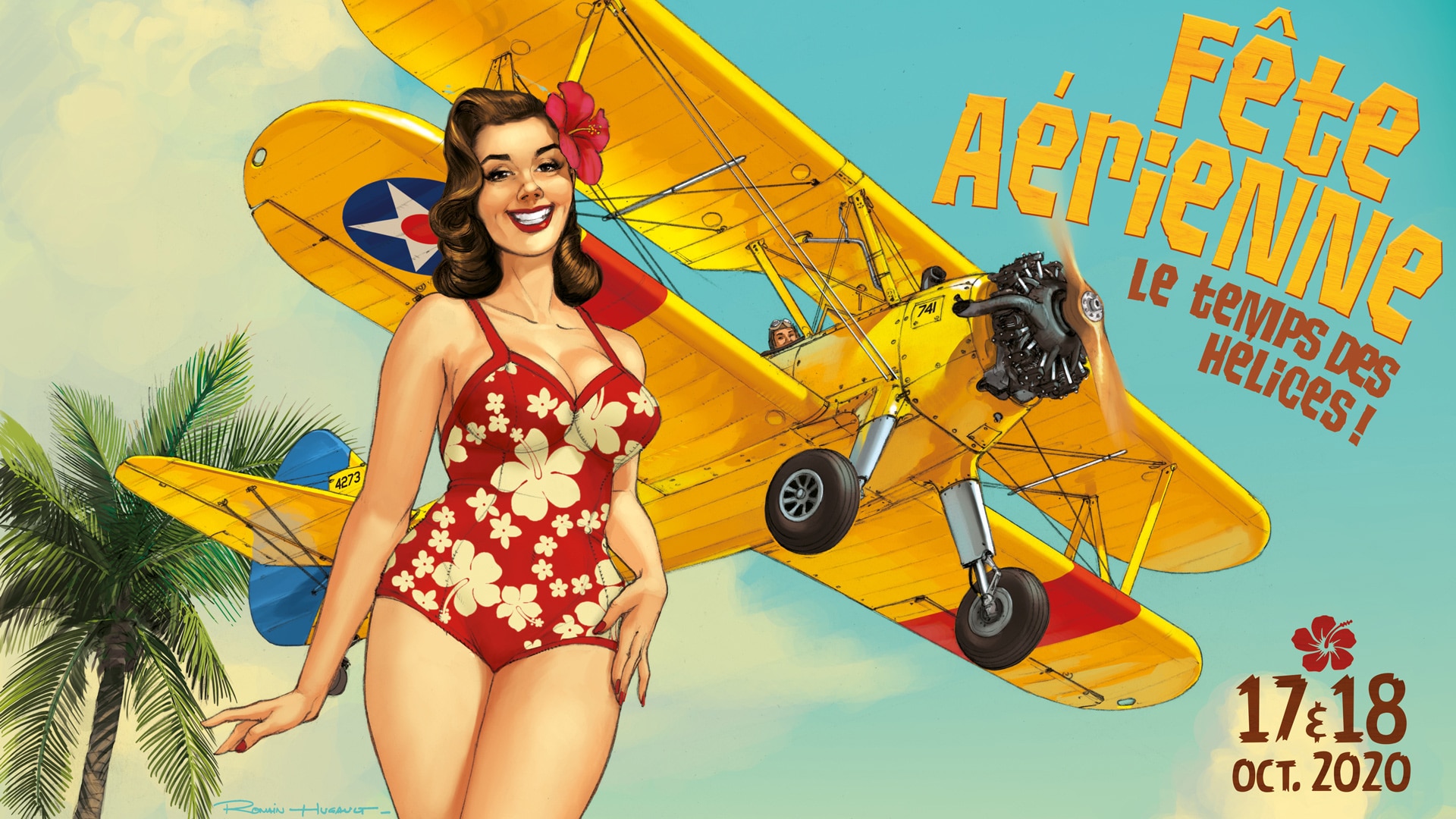 On connaît tous l’aérodrome de la Ferté Alais où se déroule chaque année un grand meeting aérien dans une ambiance conviviale